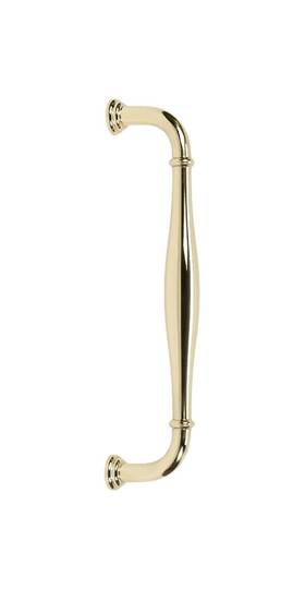 D726-8-pb Alno Charlie S Collection Traditional Appliance Pull Polished Brass