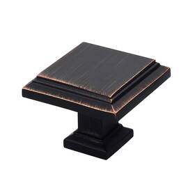 Alzassbg 680465911716 10 Pack Oil Rubbed Bronze Cabinet Knobs 1.3 Inch32mm Kitchen Hardware