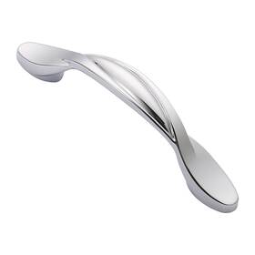 Al3027cp10 Alzassbg 10 Pack Polished Chrome Cabinet Pulls 3 Inch76mm Hole Centers Arch Twisted Cab