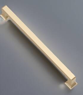 Al3061mgp Alzassbg Gold Cabinet Pulls 10 Inch Hole To L Handles 6 Pk Al3046bg