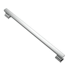 B0bz82q2br Alzassbg 5-pack Polished Chrome Cabinet Pulls 10 Inch Hole Centers Silver Handles