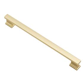 B0cwnzcxz5 Alzassbg 5-pack 9 Inch Hole Brushed Gold Cabinet Pulls Kitchen Handle