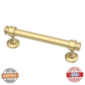 B0czrnml2v Alzassbg 10x Brushed Gold 4 Inch Cabinet Pulls Handles Kitchen Hardware Straight