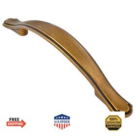 B0dhcz95nq Alzassbg 10 Pack Antique Brass Cabinet Pulls 3-3/4 Inch Arch Kitchen Drawer Handles