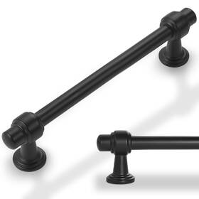 B0czf6rpb4 Amasideca 10 Pack Matte Black Cabinet Pulls 5 Inch Hole Centers Kitchen Handles