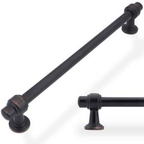 B0dcsxkpnz Amasideca 6 Pack Oil Rubbed Bronze Cabinet Pulls 7-1/2 Inch Centers Zinc Alloy H