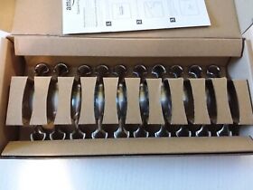 Ab2200-sn-10 Amazon Basics Round Foot Cabinet Pull 3inch Hole Center Satin Nickel