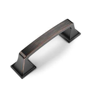 Amerdeco 707618491946 10 Pack Oil Rubbed Bronze 3 Inch 76mm Hole Centers Kitchen Cabinet Pulls Har