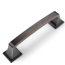 Amerdeco 707618491977 10 Pack Oil Rubbed Bronze 33/4 Inch96mm Hole Centers Kitchen Cabinet Pulls Har