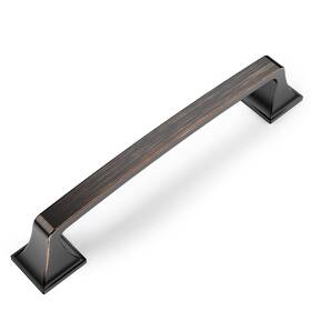 Amerdeco 707618492004 10 Pack Oil Rubbed Bronze 5 Inch 128mm Hole Centers Kitchen Cabinet Pulls