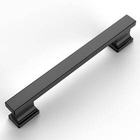 Amerdeco 812442003723 10 Pack Matte Black Cabinet Pulls 5 Inch 128mm Hole Centers Kitchen