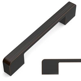 B0crd6qhph Amerdeco 10 Pack Oil Rubbed Bronze 5 Inch Hole Cabinet Pulls Modern Black