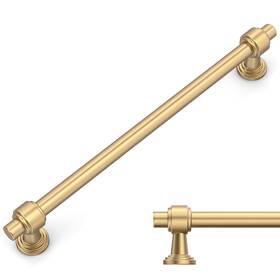 B0d6y8n18x Amerdeco 10pk Champagne Bronze 6.3 Inch 160mm Cabinet Pulls Drawer Handles