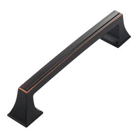 Zh0010 Amerdeco 10 Pack Rubbed Bronze Cabinet Pulls 5 Inch 128mm Hole Center