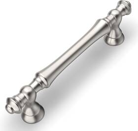 Zh0014 Amerdeco 10 Pack Brushed Satin Nickel Cabinet Hardware - 3.75 Inch 96mm Hole Ce