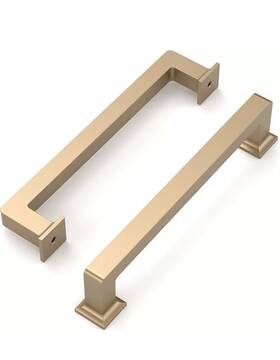Zh0019 Amerdeco 10 Pack Champagne Bronze Cabinet Drawer Pulls 5 Inch 128mm Center New