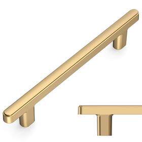 Zh0065brg128-10 Amerdeco 10 Pack Champagne Bronze Cabinet Pulls 5 Inch 128mm Hole Center Dra