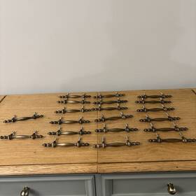 0208971 Amerock Lot 20 Drawer Pull Handle Cabinet Door Can Rd 1968 5-3/4 Inch Long 3 Coc