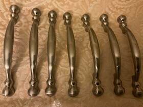 Amerock 026634108370 Anniversary Collection Sterling Nickel 3 Inch Cabinet Pull Lot Of 7 New
