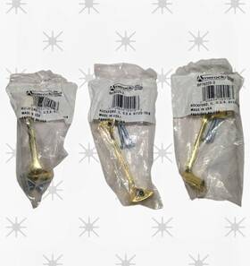 Bp76225-3 Amerock 026634109193 Bright Brass Cabinet Drawer Pull Lot Of 3 New Sealed Package