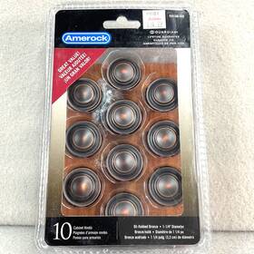 Amerock 026634165823 Cabinet Knobs Decorative Zinc Oil Rubbed Bronze Package Of 10 New
