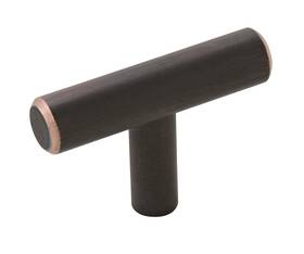 Amerock 026634227453 Cabinet Knob Oil Rubbed Bronze 1-15/16 Inch 49 Mm Length Bar Pulls
