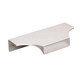 Amerock 026634228481 Cabinet Edge Pull Polished Chrome 4-3/16 Inch 106 Mm Center To