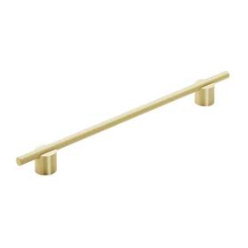 Amerock 026634233126 Cabinet Pull Matte Gold 10-1/16 Inch 256 Mm Center To Transc