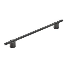 Amerock 026634233133 Cabinet Pull Matte Black 10-1/16 Inch 256 Mm Center To Trans