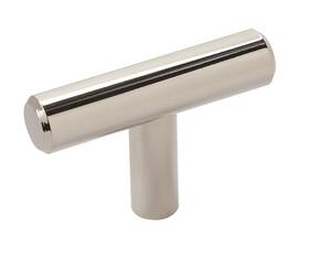Amerock 026634234079 Cabinet Knob Polished Nickel 1-15/16 Inch 49 Mm Length Bar Pulls
