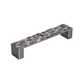 Amerock 026634234321 Cabinet Pull Black Chrome 5-1/16 Inch 128 Mm Center To Calat