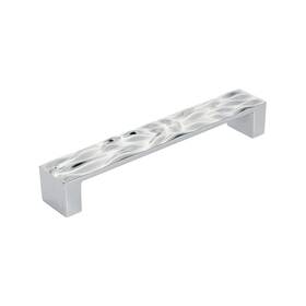 Amerock 026634234338 Cabinet Pull Polished Chrome 6-5/16 Inch 160 Mm Center To Cala
