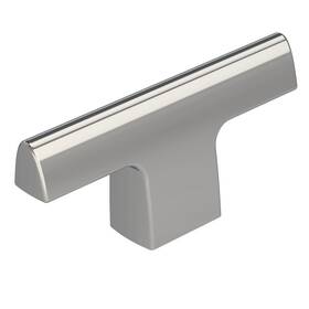Amerock 026634236851 Cabinet Knob Polished Chrome 2-1/2 Inch 64 Mm Length Riva 1 Pack