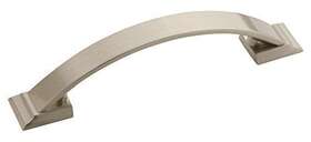 Amerock 026634240216 Cabinet Pull Satin Nickel 3-3/4 Inch 96 Mm Center To