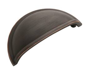 Amerock 026634242166 Cabinet Cup Pull Oil Rubbed Bronze 3 Inch 76 Mm Center To Cu