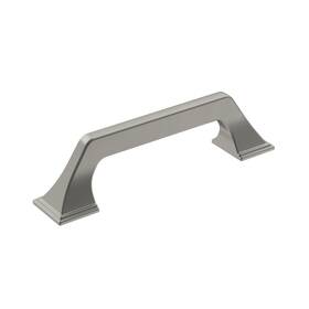 Amerock 026634290037 Cabinet Pull Satin Nickel 3-3/4 Inch 96 Mm Center-to-center Exceed