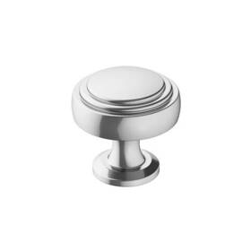 Amerock 026634290945 Cabinet Knob Polished Chrome 1-1/4 Inch 32 Mm Diameter Winsome 1