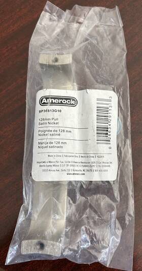 Bp36813g10 Amerock 026634291133 Satin Nickel 128mm 5 Inch Bar Pull Handle New