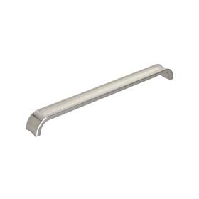 Amerock 026634291287 Cabinet Pull Satin Nickel 10-1/16 Inch 256 Mm Center To Conc