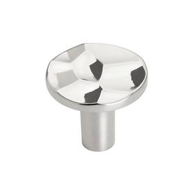 Amerock 026634291621 Cabinet Knob Polished Nickel 1-3/16 Inch 30 Mm Diameter Kamari 1
