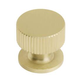 Amerock 026634305045 Cabinet Knob Matte Gold 1-1/4 Inch 32 Mm Diameter Carrigan 1 Pack