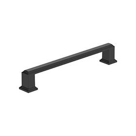 Bp37360fb Amerock 026634322783 Matte Black Cabinet Pull 6-5/16 In 160 Mm Center-to-center Ca