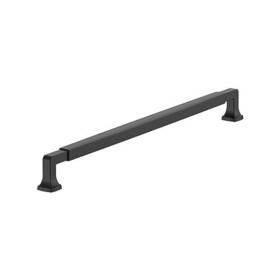 Bp54061fb Amerock 026634327238 Matte Black Appliance Pull 18 Inch 457mm Center-to-center Cab