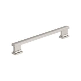 10bx37093g10 Amerock 026634329706 Satin Nickel Cabinet Pull 6-5/16 Inch 160mm Center-to-cent