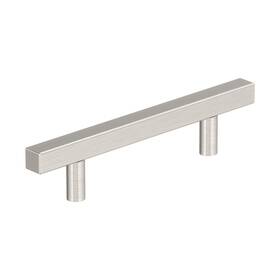 10bx37176g10 Amerock 026634330085 Satin Nickel Cabinet Pull 3-3/4 Inch 96mm Center-to-center