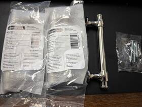 Bp36766pn Amerock 026634333147 Lot Of 3 Winsome 3-3/4 Inch 96mm Cabinet Pulls