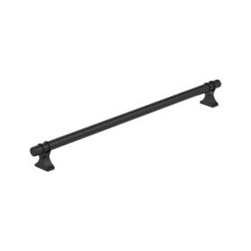 Bp36 Amerock 026634335059 Davenport 12-5/8 Inch 320mm Center-to-center Matte Black Cabinet Pull