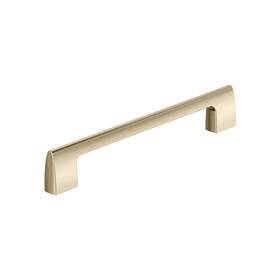 Bp55 Amerock 026634337534 Riva 7-9/16 Inch 192mm Center-to-center Golden Champagne Cabinet Pull