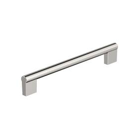 Bp55531pn Amerock 026634338852 Versa 7-9/16 Inch 192mm Center-to-center Polished Nickel Cabinet Pull