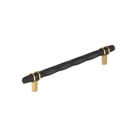 Amerock 026634341135 London 8 Inch 203mm Center-to-center Black Bronze/champagne Bronze Cabinet